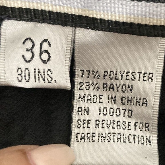 Balmain Paris Pants Mens Size 36‎ X 29.5inseam Flat Front Gray Trousers - Picture 8 of 10